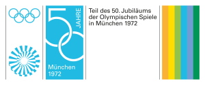 Teil des 50. Jubiläums der Olympischen Spiele in München