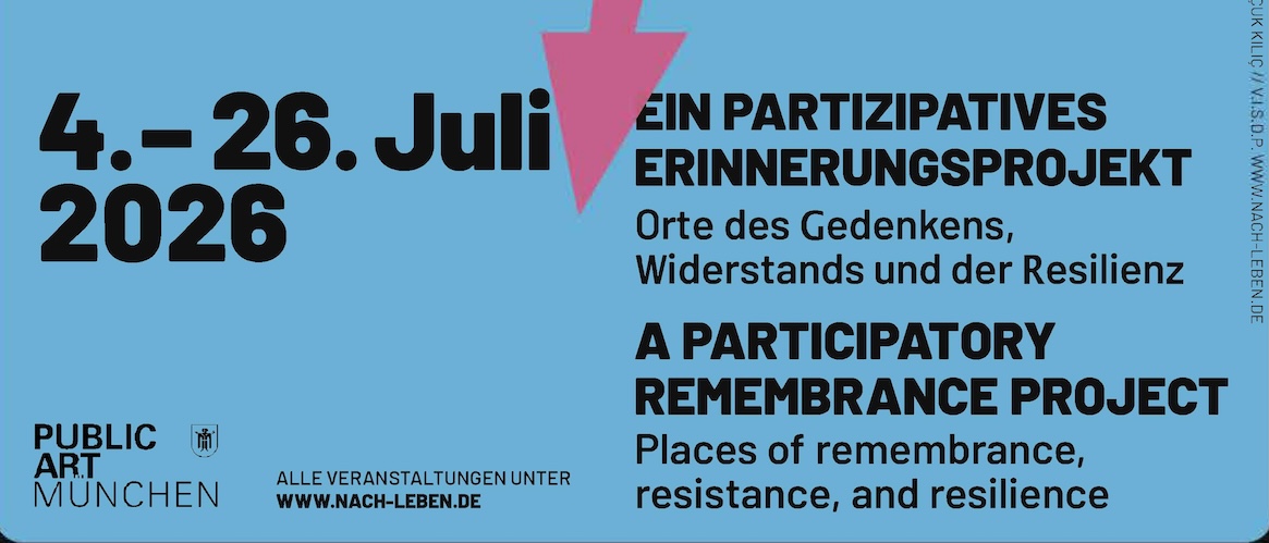 Plakat zum Projekt Nach:Leben